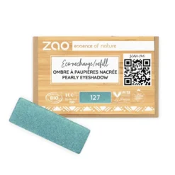Turkoosi luomiväri Zao Pearly 127 Peacock Blue