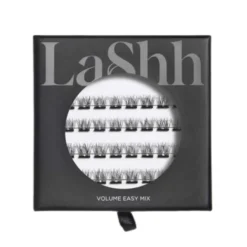 Tuuheat tekoripset LaShh Volume ripsitupsut, musta liima