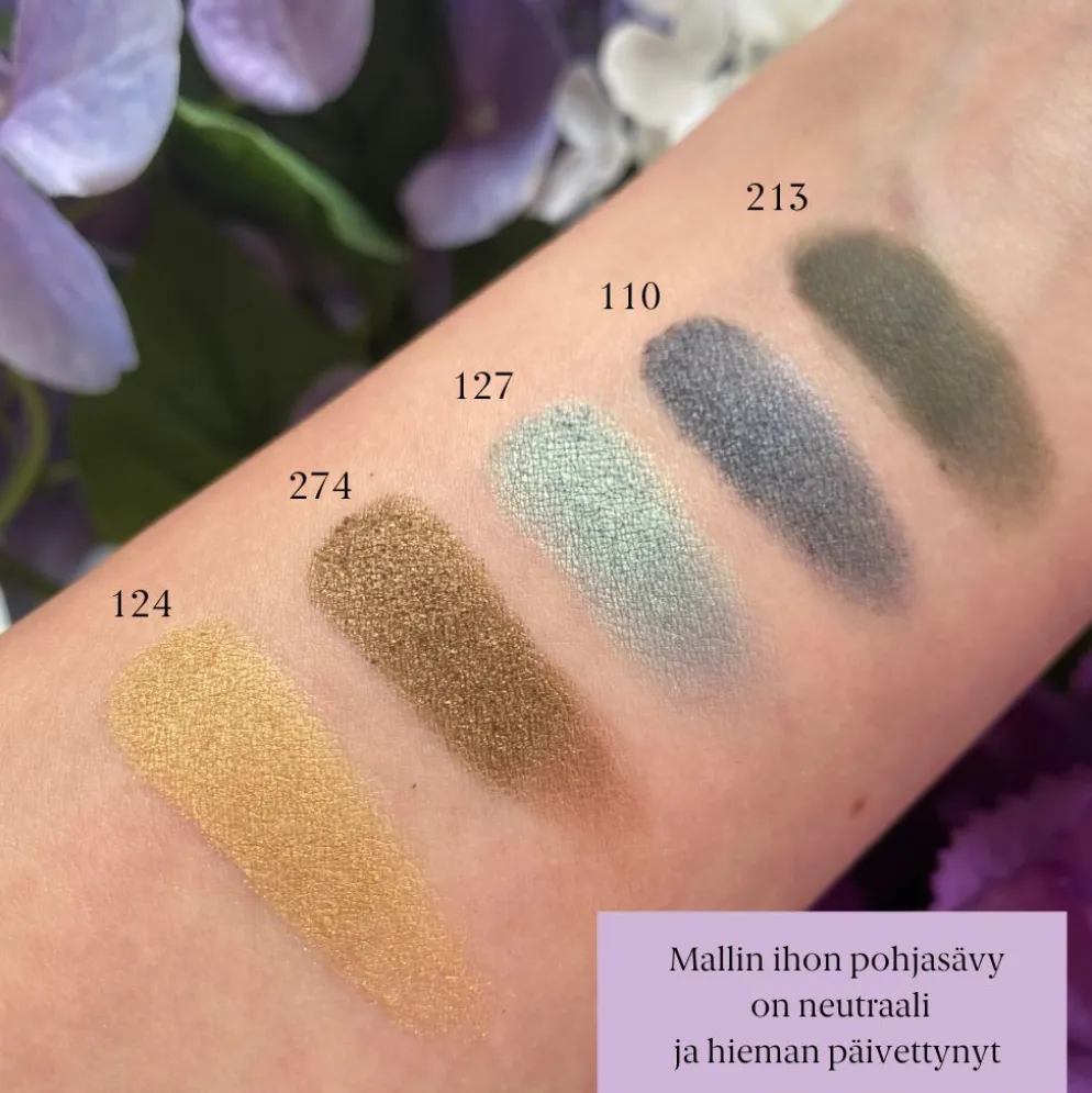 Vihreä luomiväri Zao Matt 213 Army Green